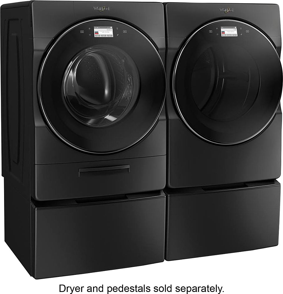 Whirlpool - 7.4 Cu. Ft. 37-Cycle Gas Dryer with Steam - Black Shadow_4