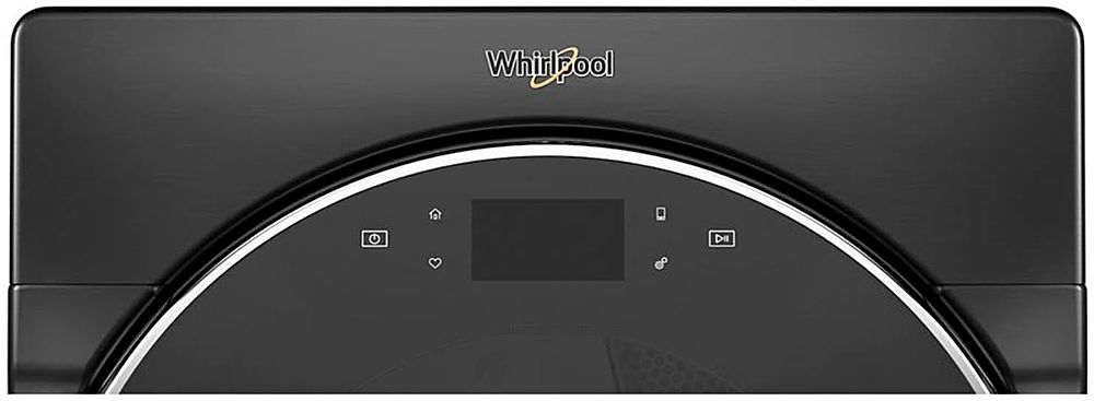 Whirlpool - 7.4 Cu. Ft. 37-Cycle Gas Dryer with Steam - Black Shadow_1