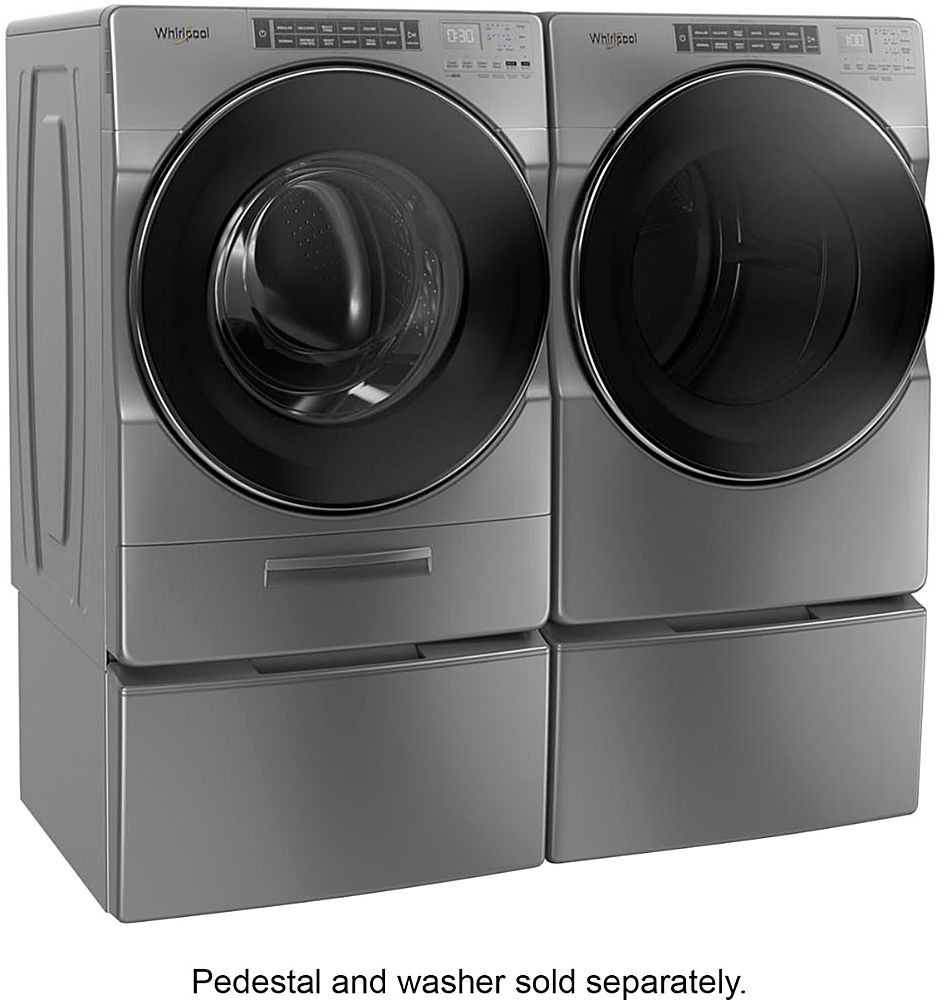 Whirlpool - 7.4 Cu. Ft. 36-Cycle Gas Dryer with Steam - Chrome Shadow_3