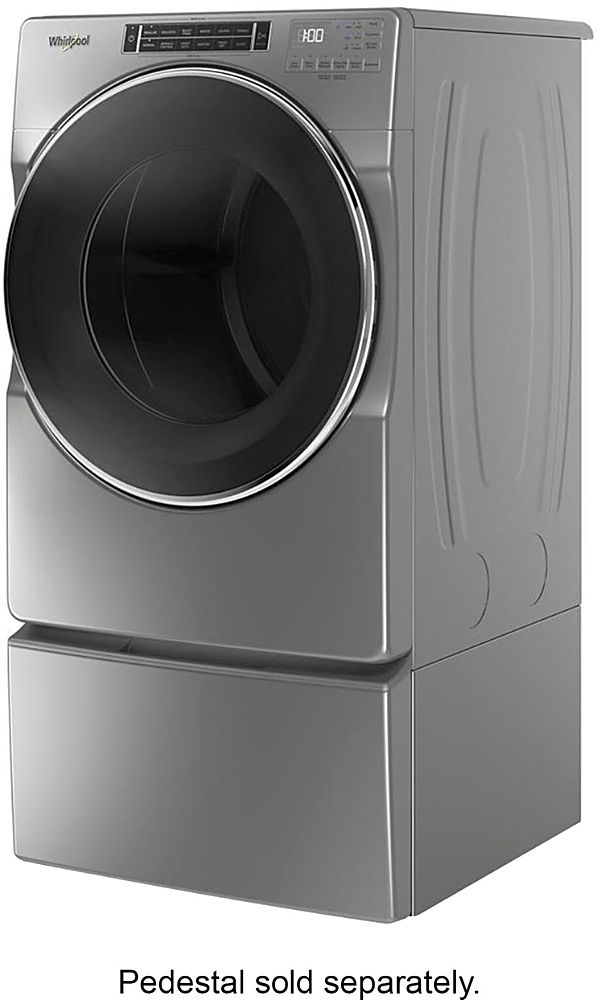 Whirlpool - 7.4 Cu. Ft. 36-Cycle Gas Dryer with Steam - Chrome Shadow_7