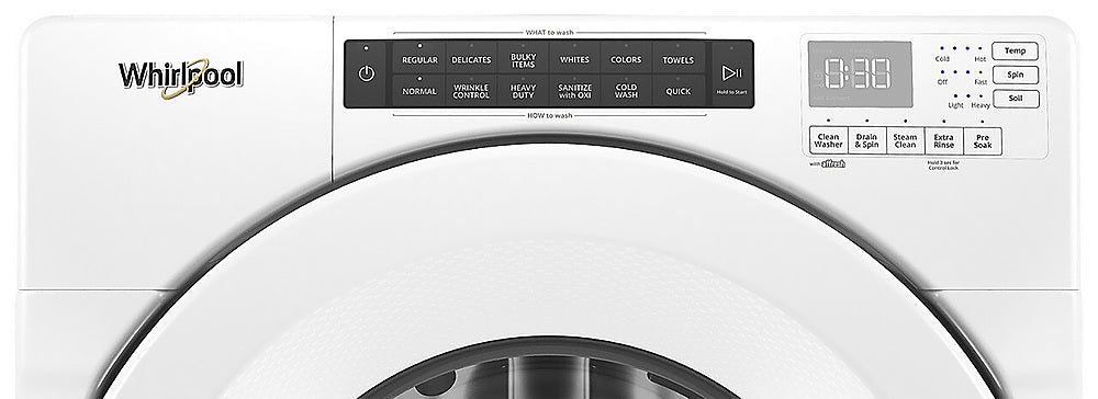 Whirlpool - 4.3 Cu. Ft. High Efficiency Stackable Front Load Washer with 35 Cycle Options - White_7