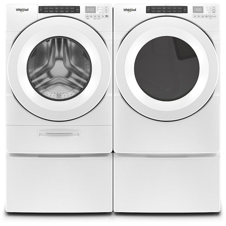 Whirlpool - 7.4 Cu. Ft. Stackable Electric Dryer - White_8