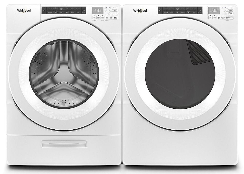 Whirlpool - 7.4 Cu. Ft. Stackable Electric Dryer - White_9