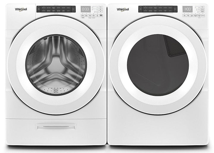 Whirlpool - 7.4 Cu. Ft. Stackable Electric Dryer - White_9