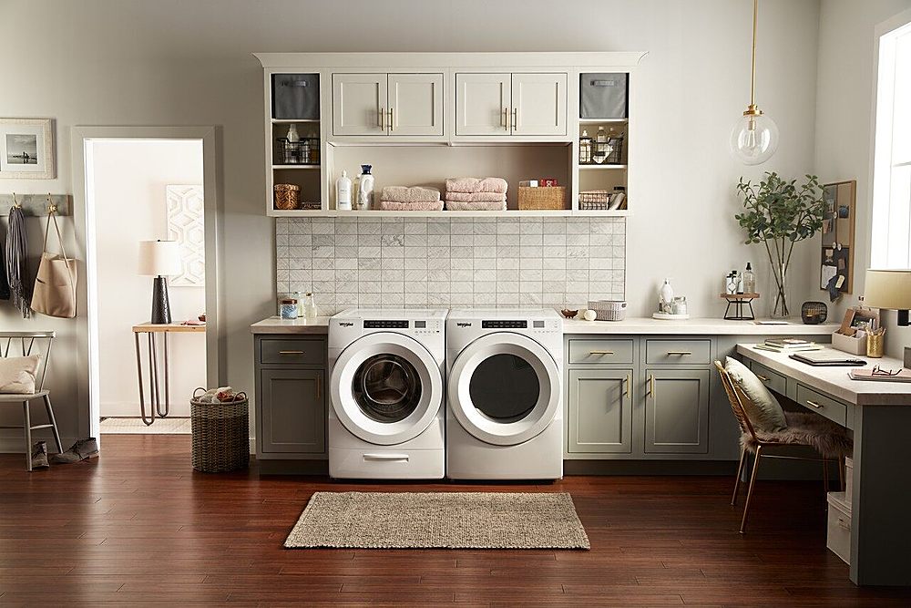 Whirlpool - 7.4 Cu. Ft. Stackable Electric Dryer - White_10