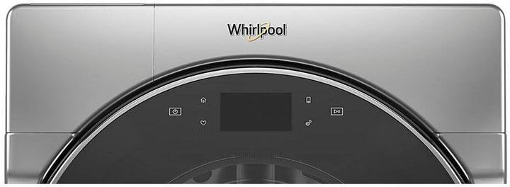 Whirlpool - 5.0 Cu. Ft. High Efficiency Front Load Washer with Steam and Load & Go XL Dispenser - Chrome Shadow_9
