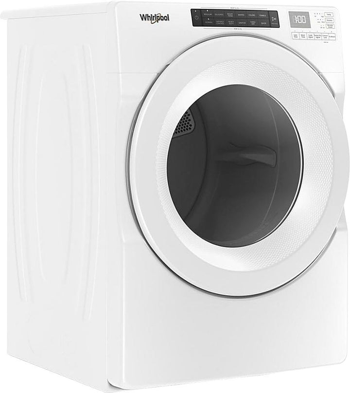 Whirlpool - 7.4 Cu. Ft. Stackable Gas Dryer with Wrinkle Shield Option - White_16