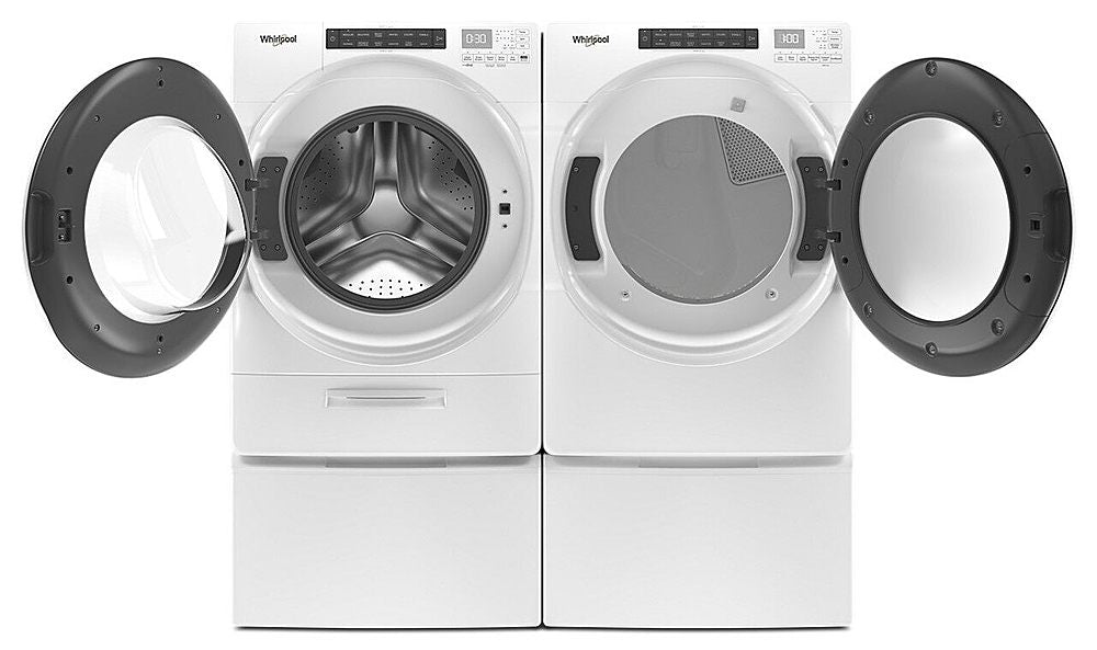 Whirlpool - 7.4 Cu. Ft. Stackable Gas Dryer with Wrinkle Shield Option - White_9