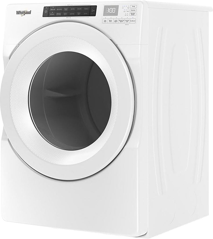 Whirlpool - 7.4 Cu. Ft. Stackable Gas Dryer with Wrinkle Shield Option - White_17