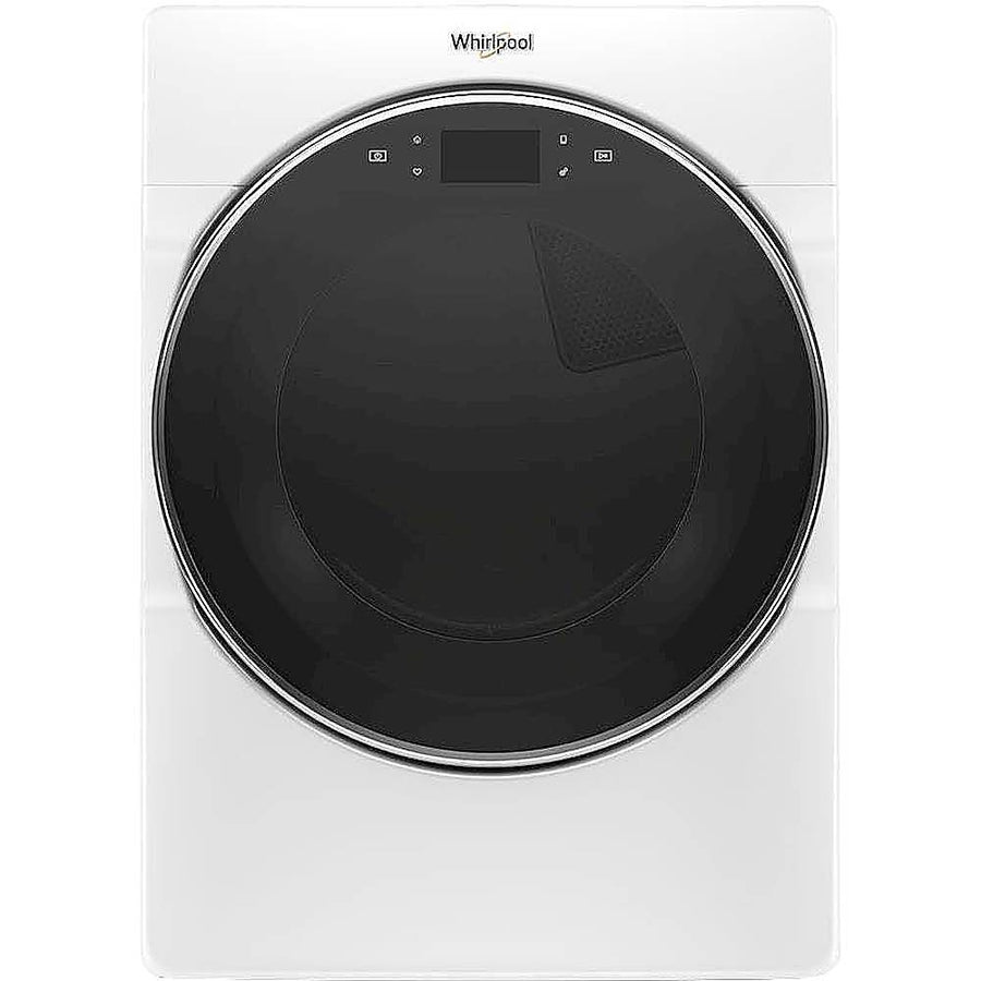 Whirlpool - 7.4 Cu. Ft. 36-Cycle Electric Dryer with Steam - White_0