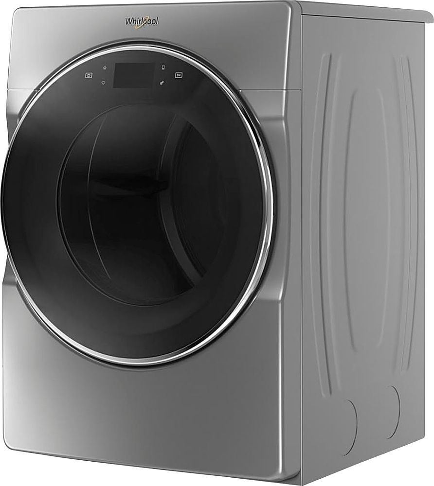 Whirlpool - 7.4 Cu. Ft. 36-Cycle Electric Dryer with Steam - Chrome Shadow_9