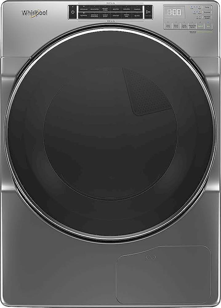 Whirlpool - 7.4 Cu. Ft. 36-Cycle Electric Dryer - Chrome Shadow_0