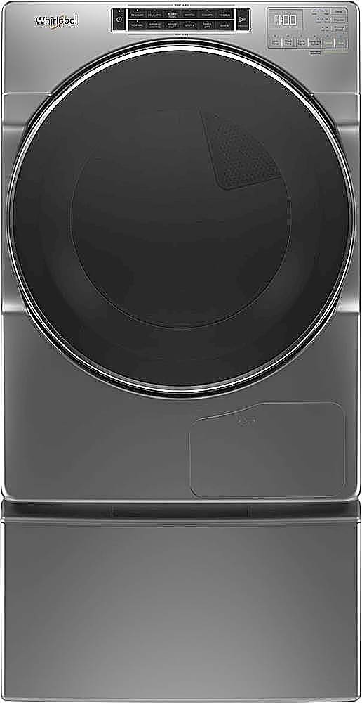 Whirlpool - 7.4 Cu. Ft. 36-Cycle Electric Dryer - Chrome Shadow_1