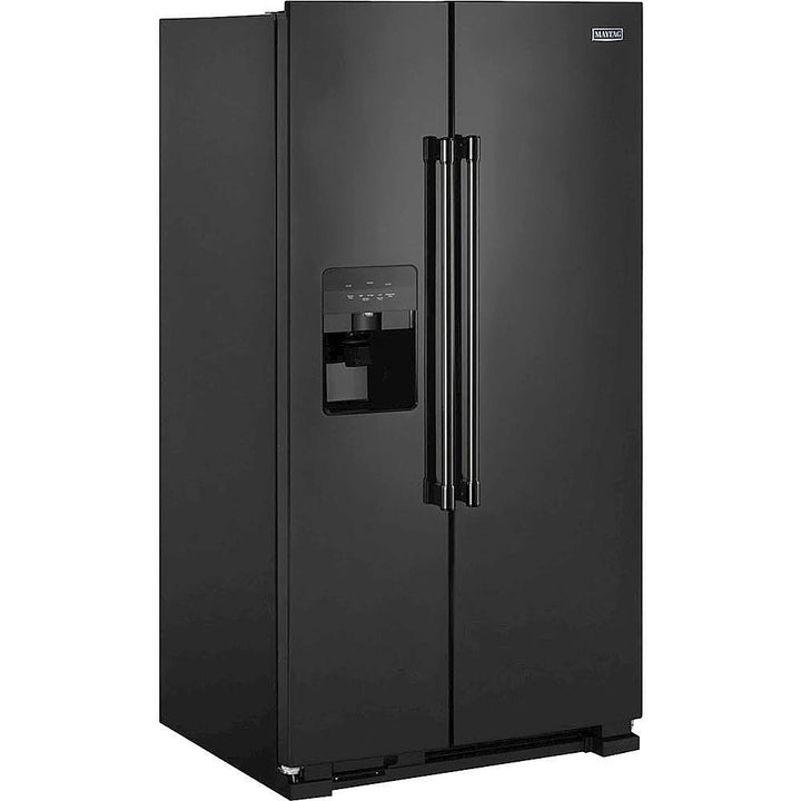 Maytag - 24.5 Cu. Ft. Side-by-Side Refrigerator - Black_8