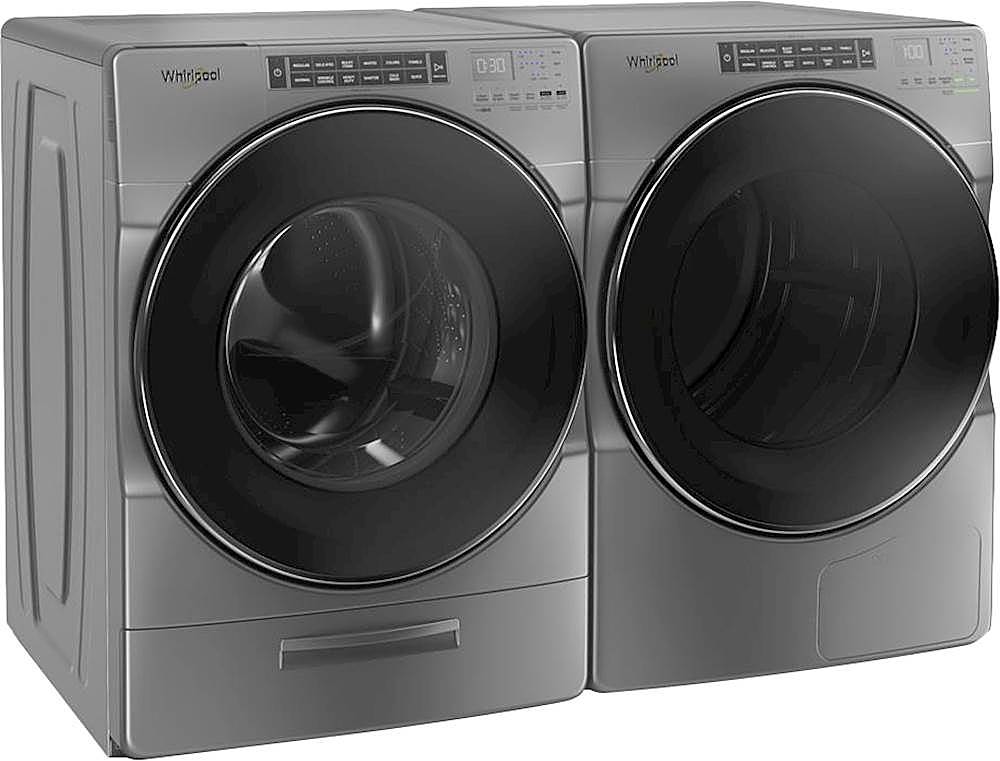 Whirlpool - 4.3 Cu. Ft. High Efficiency Stackable Front Load Washer with Load & Go XL Dispenser - Gray_2
