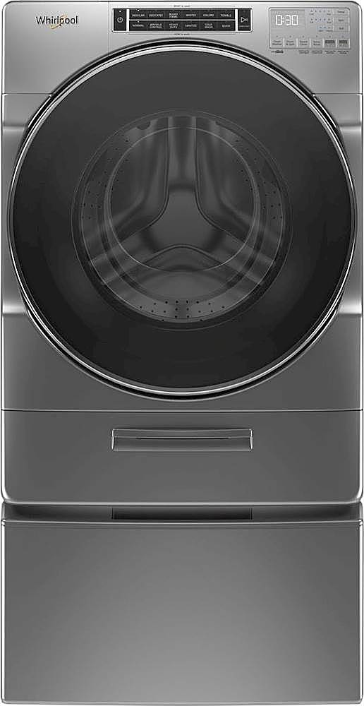 Whirlpool - 4.3 Cu. Ft. High Efficiency Stackable Front Load Washer with Load & Go XL Dispenser - Gray_14