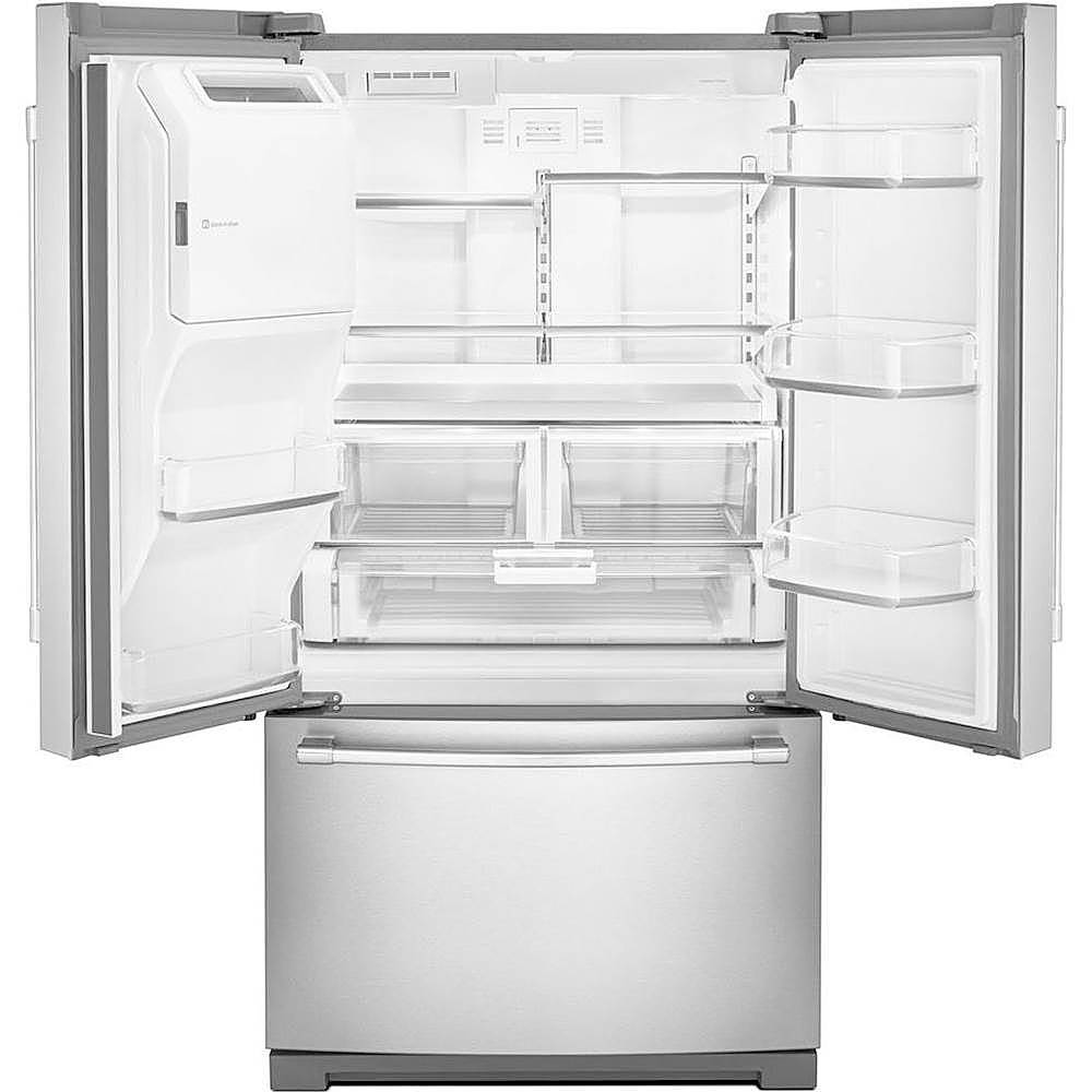 Maytag - 27 cu. ft. French Door Refrigerator with PowerCold Feature - Stainless Steel_3