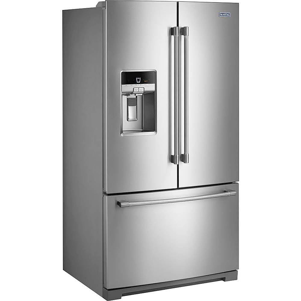 Maytag - 27 cu. ft. French Door Refrigerator with PowerCold Feature - Stainless Steel_6