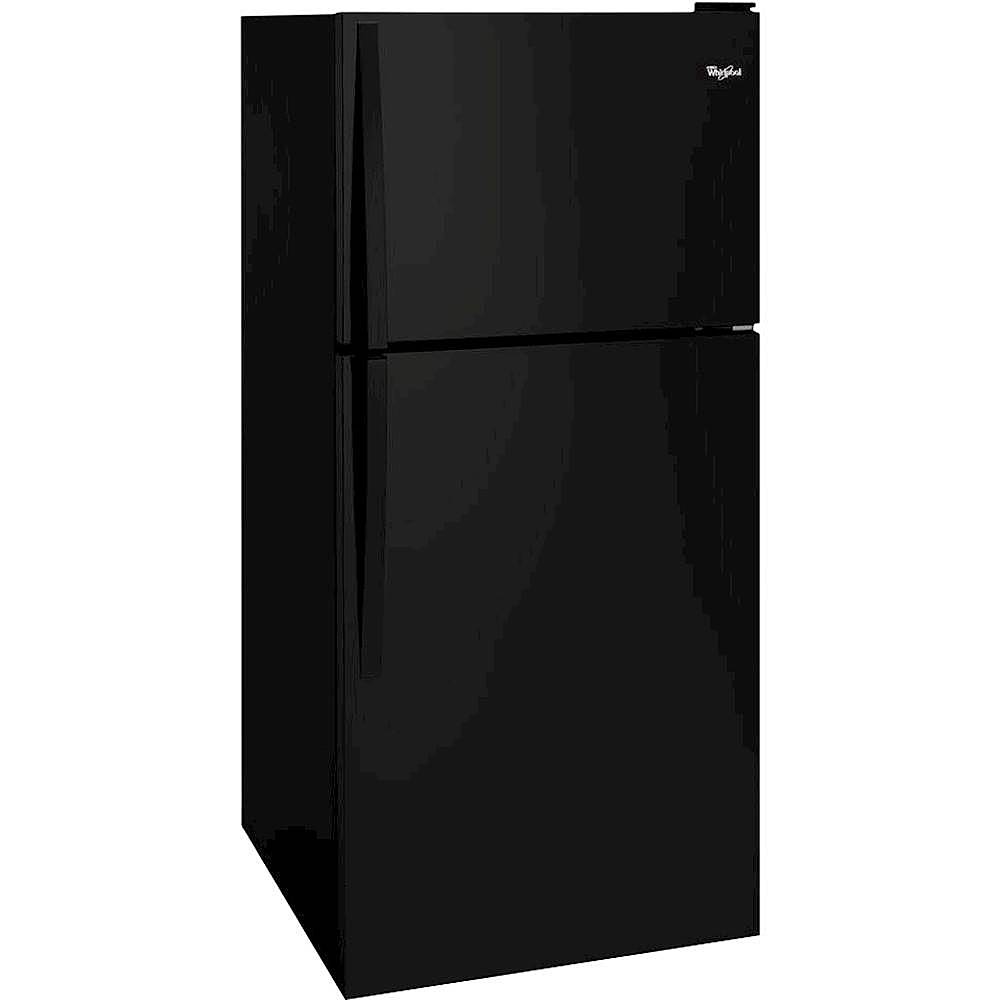 Whirlpool - 18.2 Cu. Ft. Top-Freezer Refrigerator - Black_1