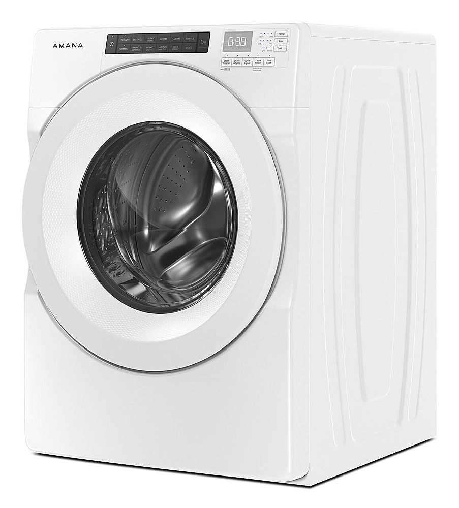 Amana - 4.3 Cu. Ft. High Efficiency Stackable Front Load Washer with 14 Cycle Options - White_10