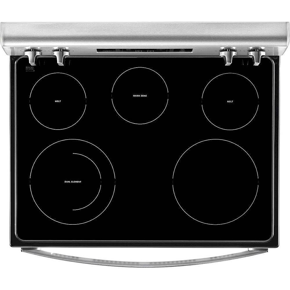Whirlpool - 5.3 Cu. Ft. Freestanding Electric Range with Self-Cleaning and Frozen Bake - Stainless Steel_4