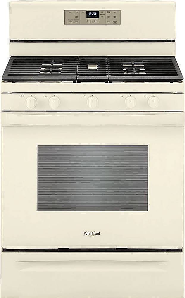 Whirlpool - 5.0 Cu. Ft. Freestanding Gas Range with Self-Cleaning and SpeedHeat Burner - Biscuit_0