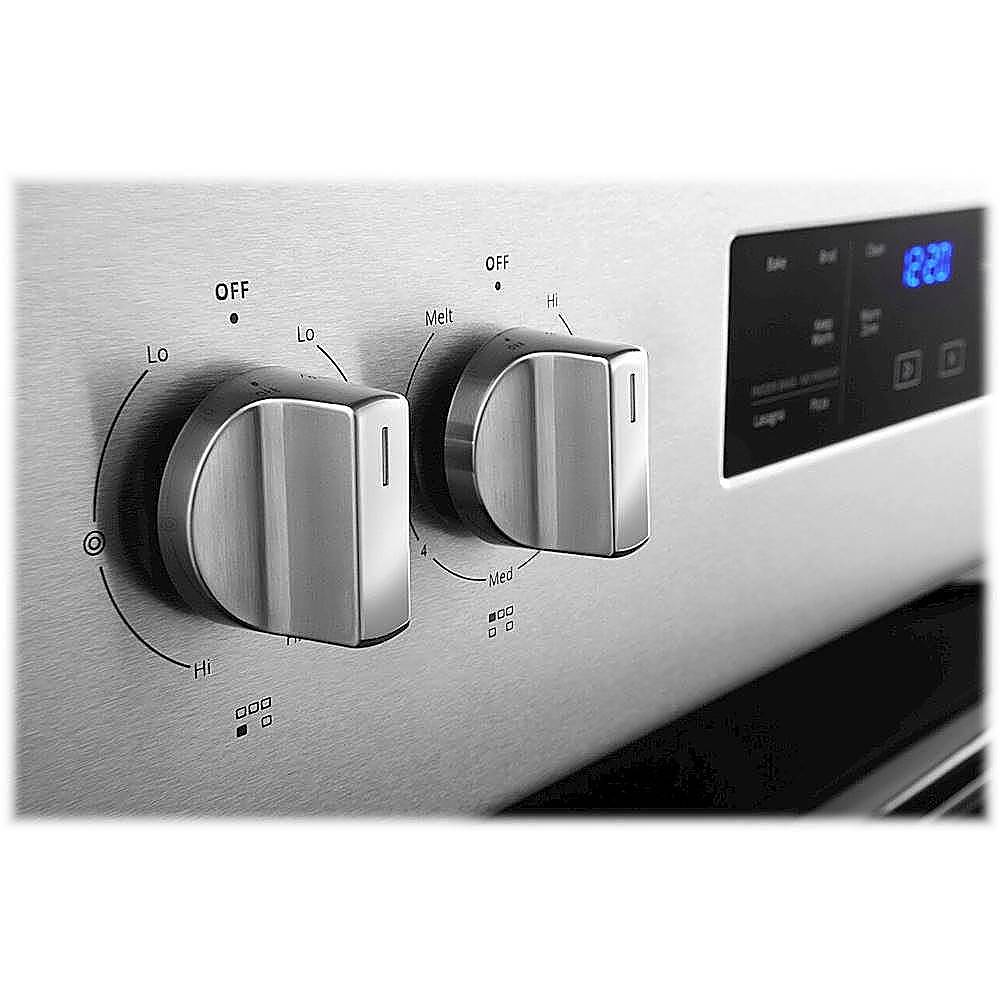 Whirlpool - 5.3 Cu. Ft. Freestanding Electric Range with Self-Cleaning and Frozen Bake - Stainless Steel_5
