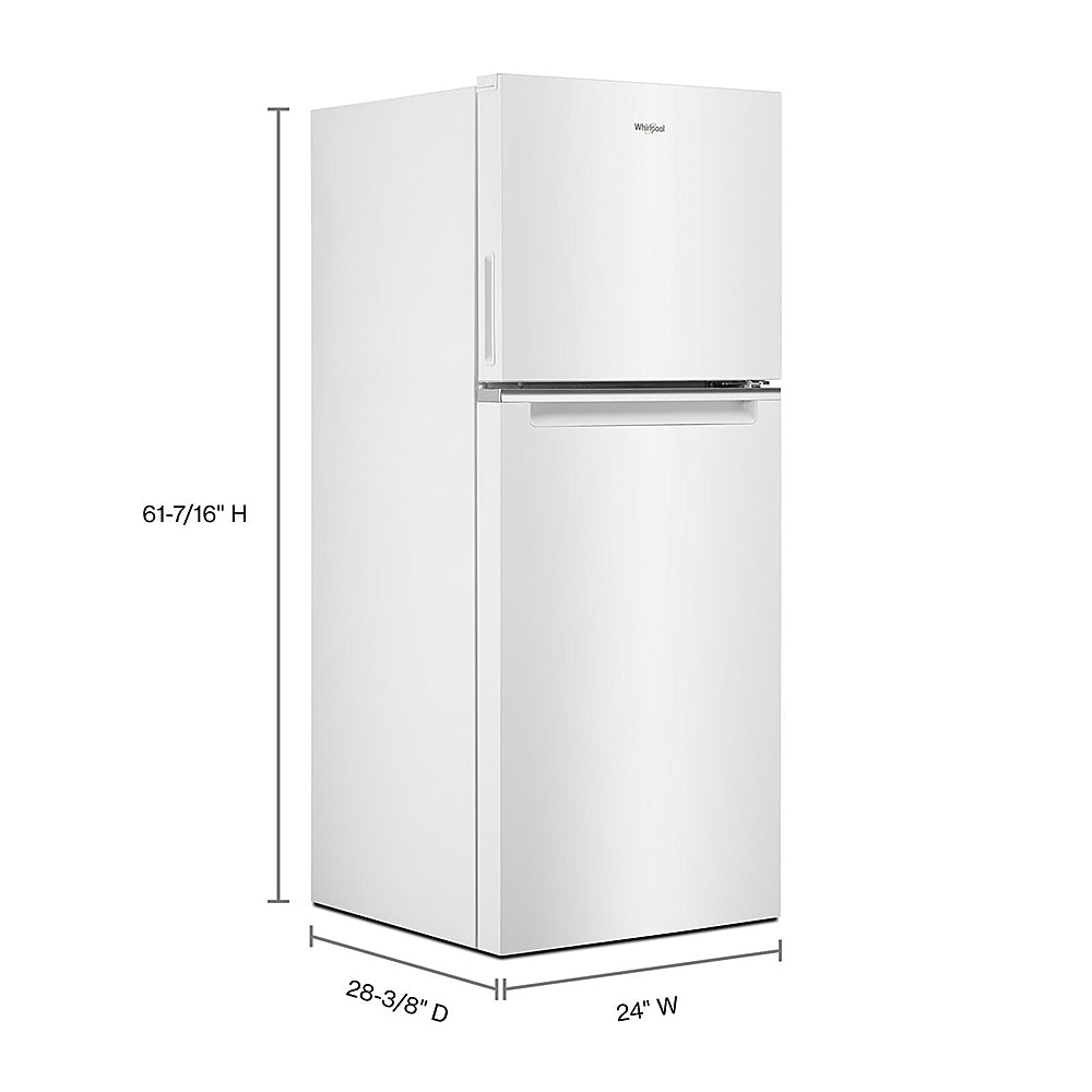 Whirlpool - 11.6 Cu. Ft. Top-Freezer Counter-Depth Refrigerator - White_1