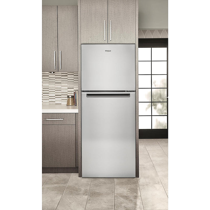 Whirlpool - 11.6 Cu. Ft. Top-Freezer Counter-Depth Refrigerator - Stainless Steel_3