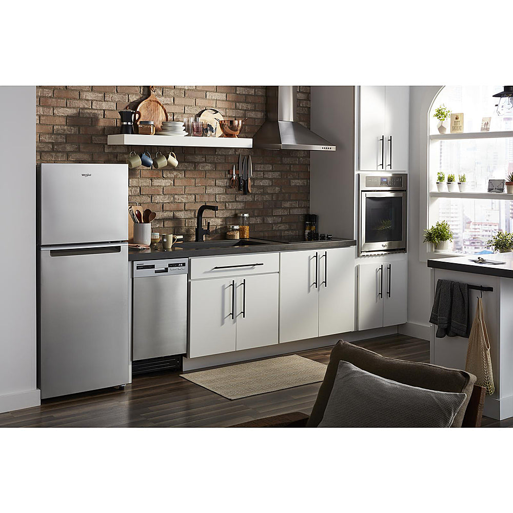 Whirlpool - 11.6 Cu. Ft. Top-Freezer Counter-Depth Refrigerator - Stainless Steel_4