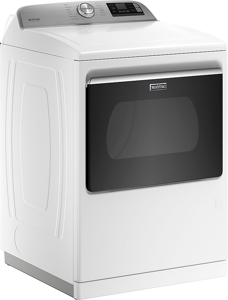Maytag - 7.4 Cu. Ft. Smart Gas Dryer with Steam and Extra Power Button - White_20