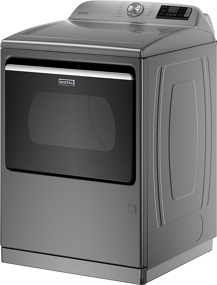Maytag - 7.4 Cu. Ft. Smart Gas Dryer with Steam and Extra Power Button - Metallic Slate_19