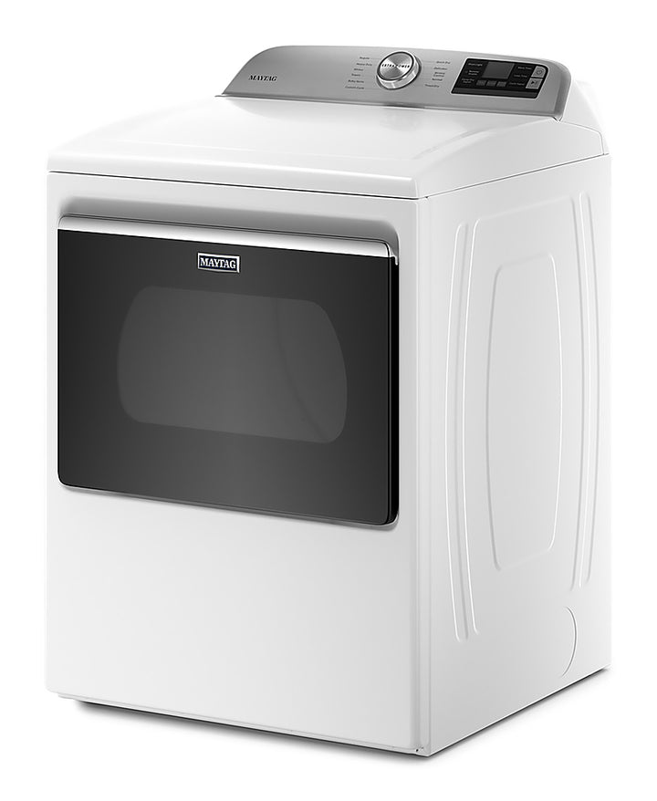 Maytag - 7.4 Cu. Ft. Smart Electric Dryer with Extra Power Button - White_9