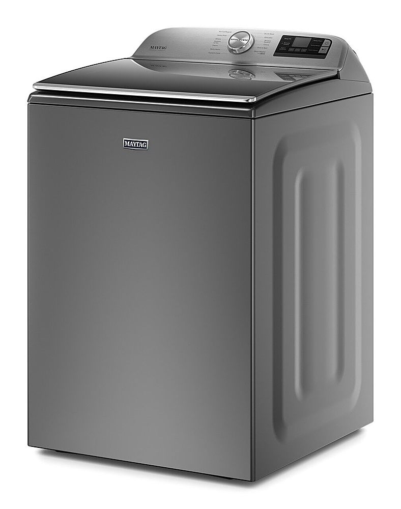 Maytag - 5.2 Cu. Ft. High Efficiency Smart Top Load Washer with Extra Power Button - Metallic Slate_3