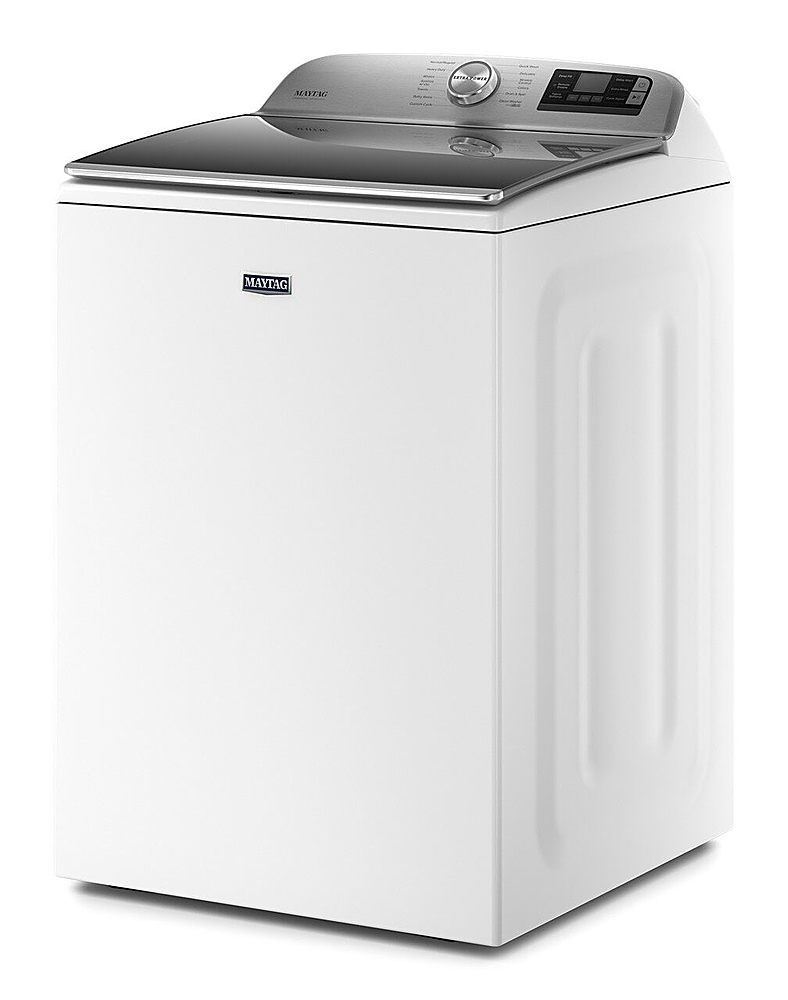 Maytag - 5.2 Cu. Ft. High Efficiency Smart Top Load Washer with Extra Power Button - White_3