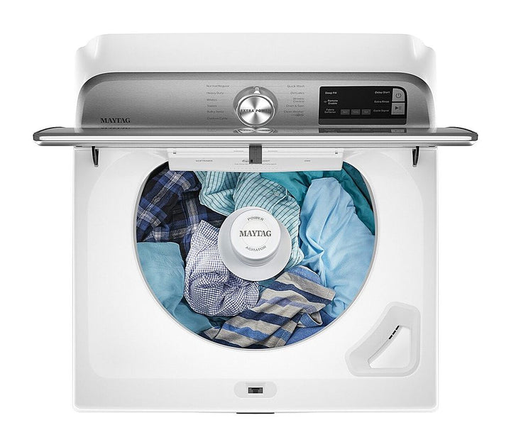 Maytag - 4.7 Cu. Ft. Smart Top Load Washer with Extra Power Button - White_7