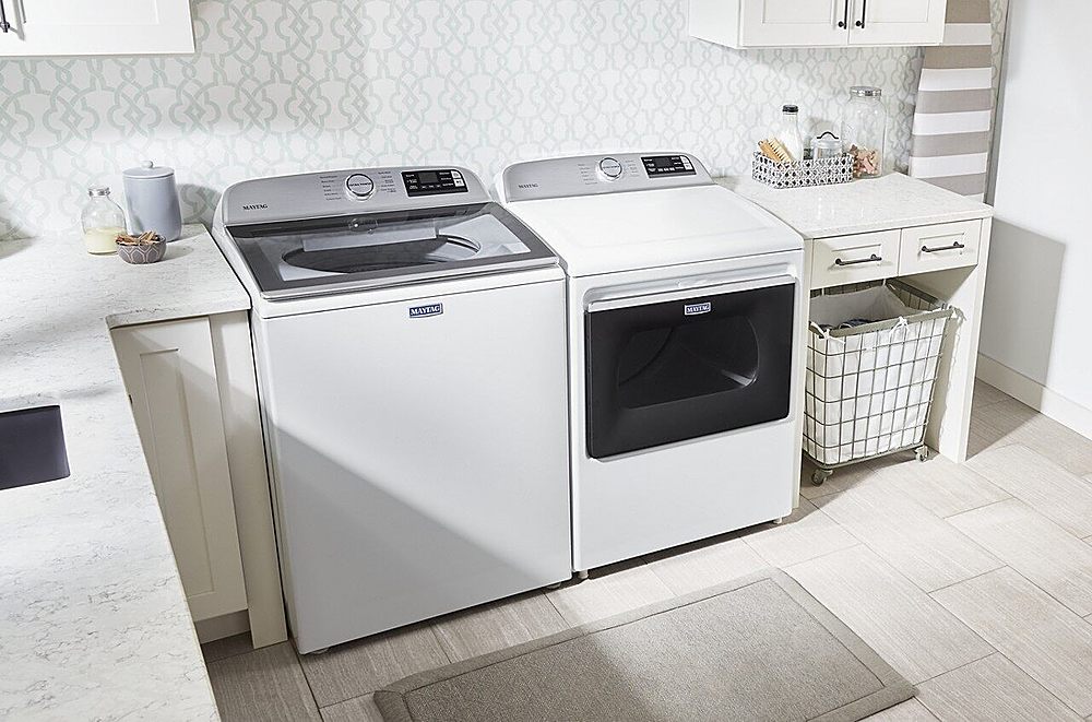 Maytag - 4.7 Cu. Ft. Smart Top Load Washer with Extra Power Button - White_13
