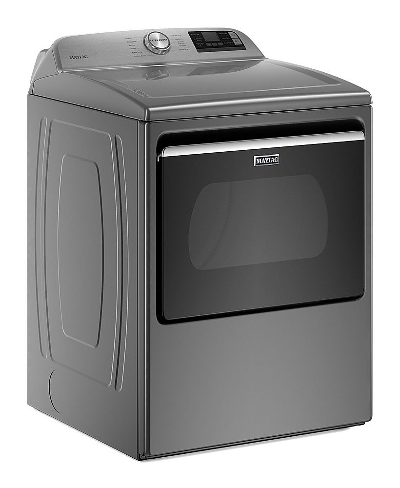 Maytag - 7.4 Cu. Ft. Smart Electric Dryer with Extra Power Button - Metallic Slate_13
