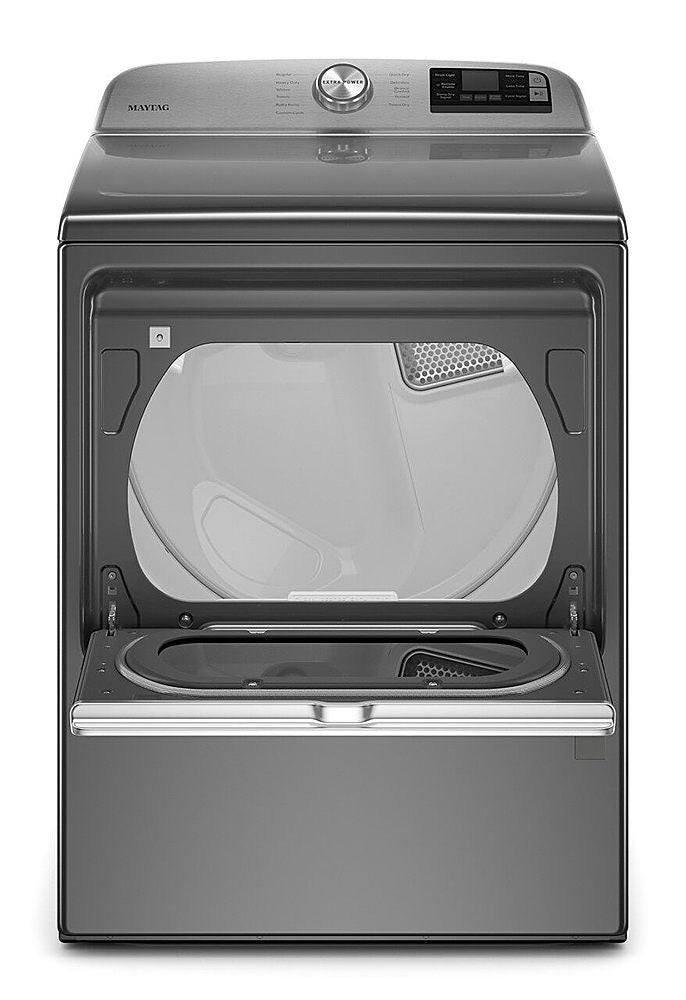 Maytag - 7.4 Cu. Ft. Smart Gas Dryer with Extra Power Button - Metallic Slate_4