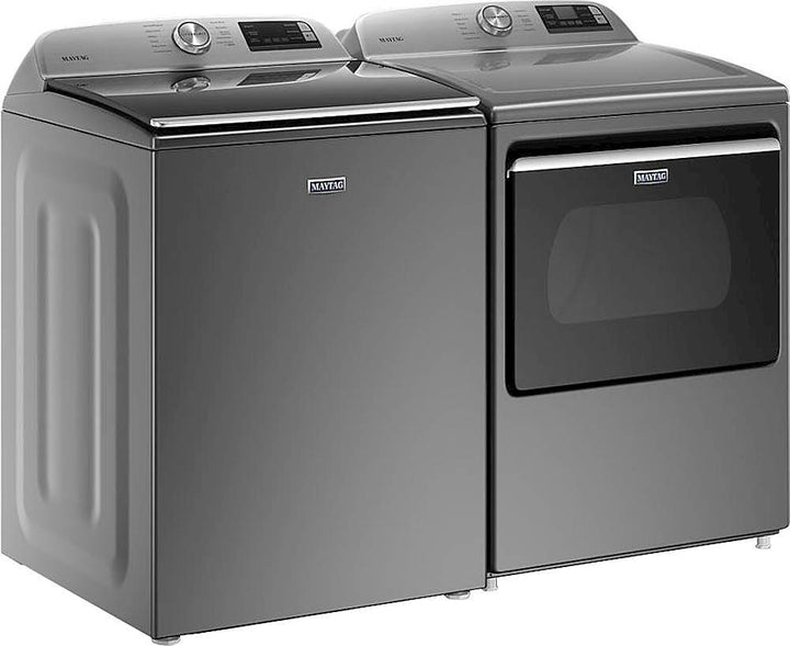 Maytag - 7.4 Cu. Ft. Smart Gas Dryer with Extra Power Button - Metallic Slate_5