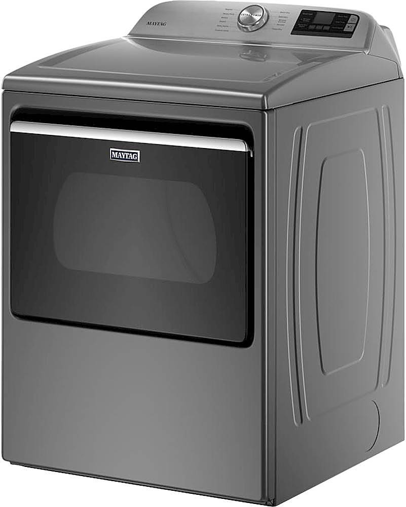 Maytag - 7.4 Cu. Ft. Smart Gas Dryer with Extra Power Button - Metallic Slate_16