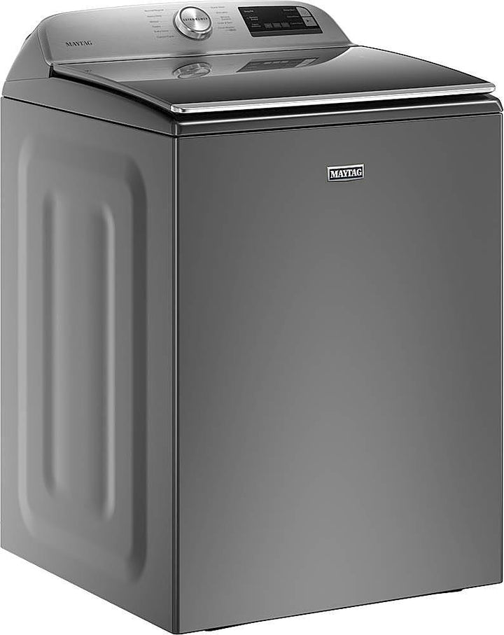 Maytag - 4.7 Cu. Ft. High Efficiency Smart Top Load Washer with Extra Power Button - Metallic Slate_11