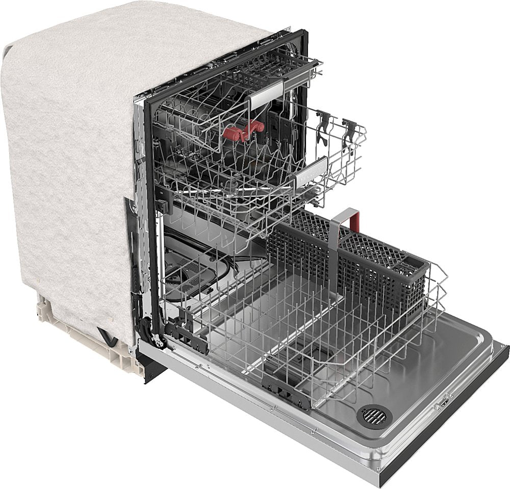 KitchenAid - Front Control Built-In Dishwasher with Stainless Steel Tub, FreeFlex Third Rack, 44dBA - Stainless Steel_3