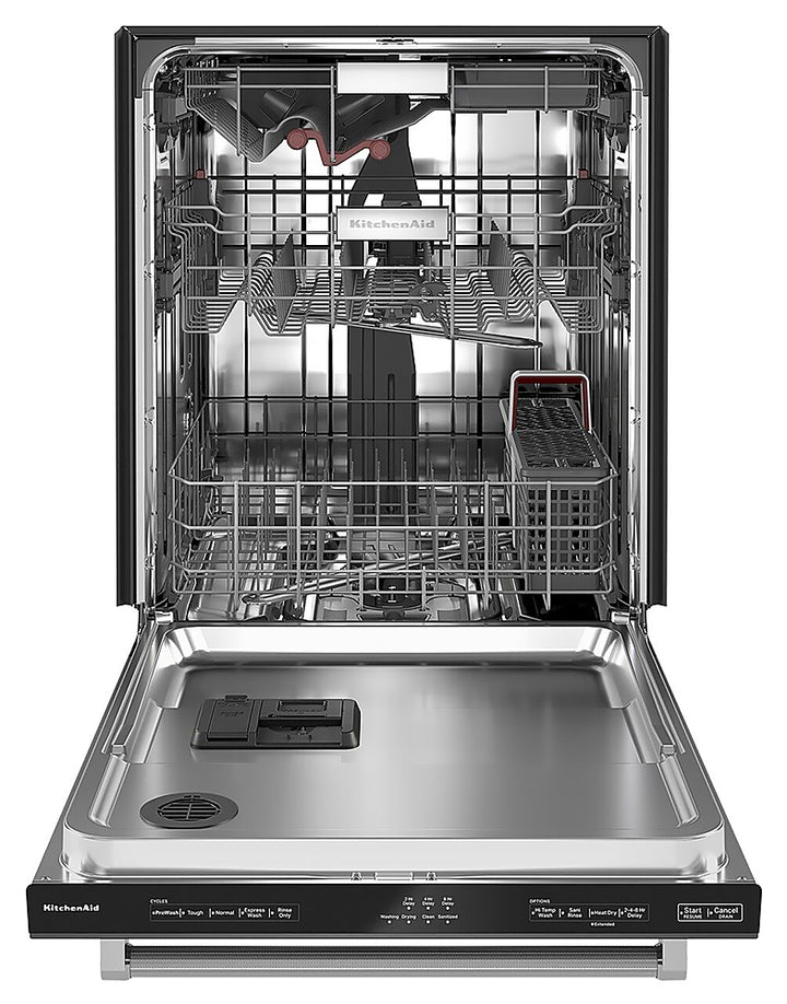 KitchenAid - Top Control Built-In Dishwasher with Stainless Steel Tub, FreeFlex 3rd Rack, 44dBA - Black Stainless Steel_14