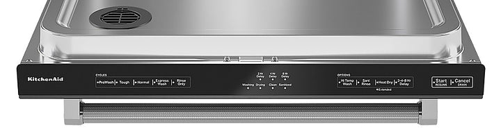 KitchenAid - Top Control Built-In Dishwasher with Stainless Steel Tub, FreeFlex 3rd Rack, 44dBA - Black Stainless Steel_8