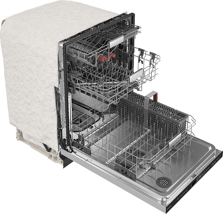 KitchenAid - Top Control Built-In Dishwasher with Stainless Steel Tub, FreeFlex Third Rack, 44dBA - Stainless Steel_2