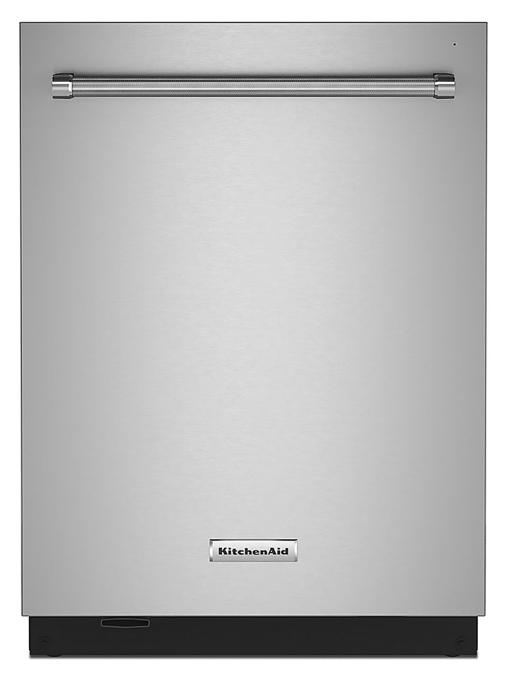 KitchenAid - Top Control Built-In Dishwasher with Stainless Steel Tub, 3rd Rack, 44dBA - Stainless Steel_0