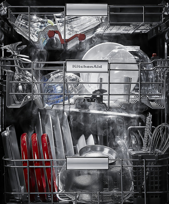 KitchenAid - Top Control Built-In Dishwasher with Stainless Steel Tub, 3rd Rack, 44dBA - Stainless Steel_7