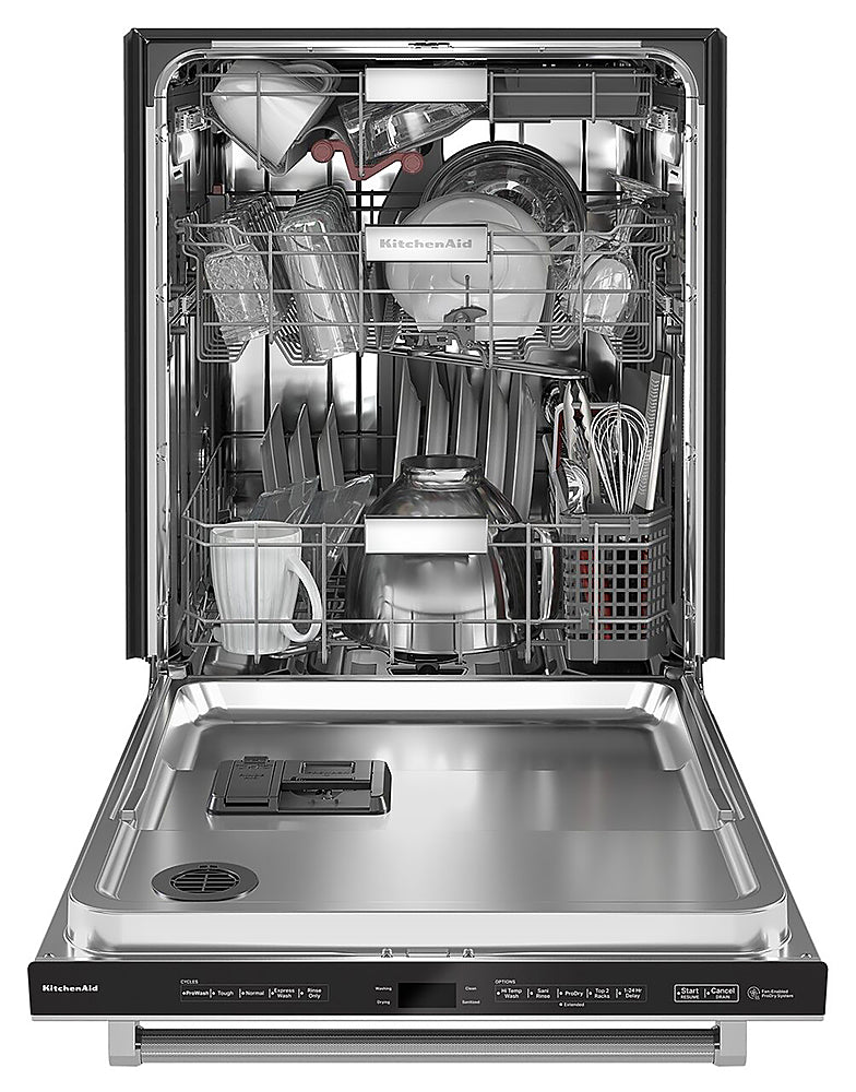 KitchenAid - Top Control Built-In Dishwasher with Stainless Steel Tub, 3rd Rack, 44dBA - Stainless Steel_19