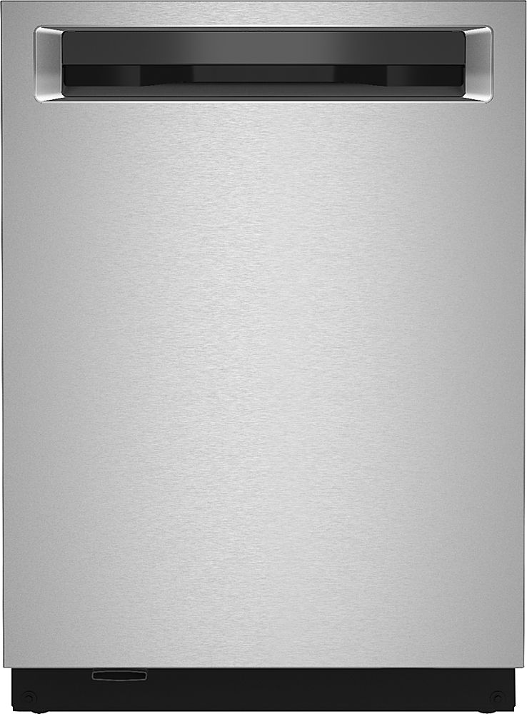 KitchenAid - Top Control Built-In Dishwasher with Stainless Steel Tub, 3rd Rack, 44dBA - Stainless Steel_0